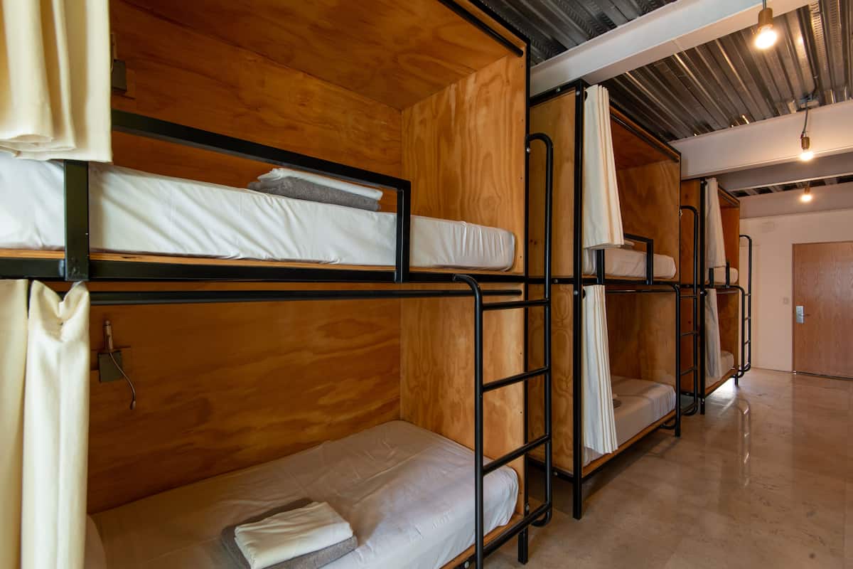 Blackout drapes, free WiFi, bed sheets