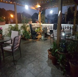Terrace/patio - Mariana's Petit Hotel (Guatemala City)