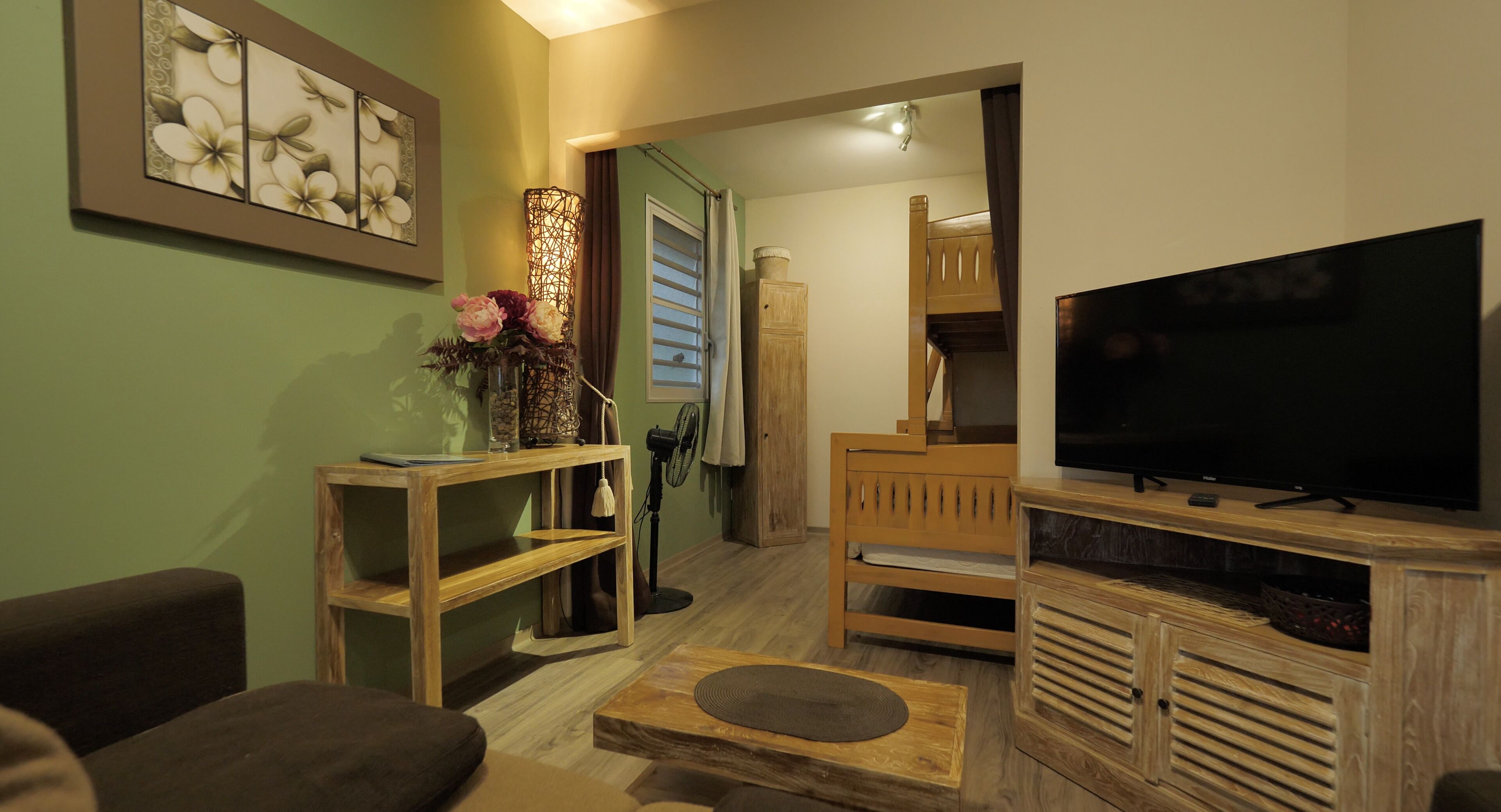 Bungalow, Gartenblick (Zen ) | Hochwertige Bettwaren, Verdunkelungsvorhänge, schallisolierte Zimmer