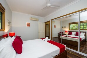 3 slaapkamers, beddengoed
