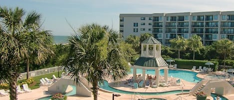 Indoor pool, a heated pool