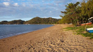 Na praia 