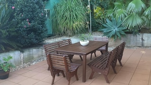 Restauration en plein air