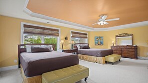 3 bedrooms, iron/ironing board, WiFi, bed sheets