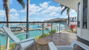 Terrace/patio - Waters Edge Townhouse 4 (Nelly Bay)