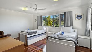 3 chambres, draps fournis