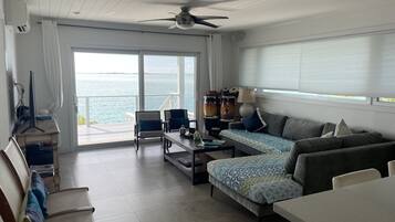 Smart TV, books, stereo, printers