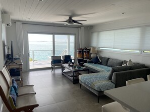 Smart TV, books, stereo, printers - Out Island Lux private beach/dock, sleeps up to 14 with cottage for an extra fee (Georgetown, Great Exuma)