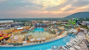 Indoor pool, outdoor pool, cabanas (surcharge), lifeguards on site