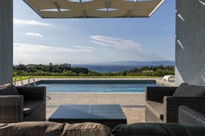 Pool - Villa Mare★3 BR★Private Pool★Sea Views ★Free Parking (Skala)