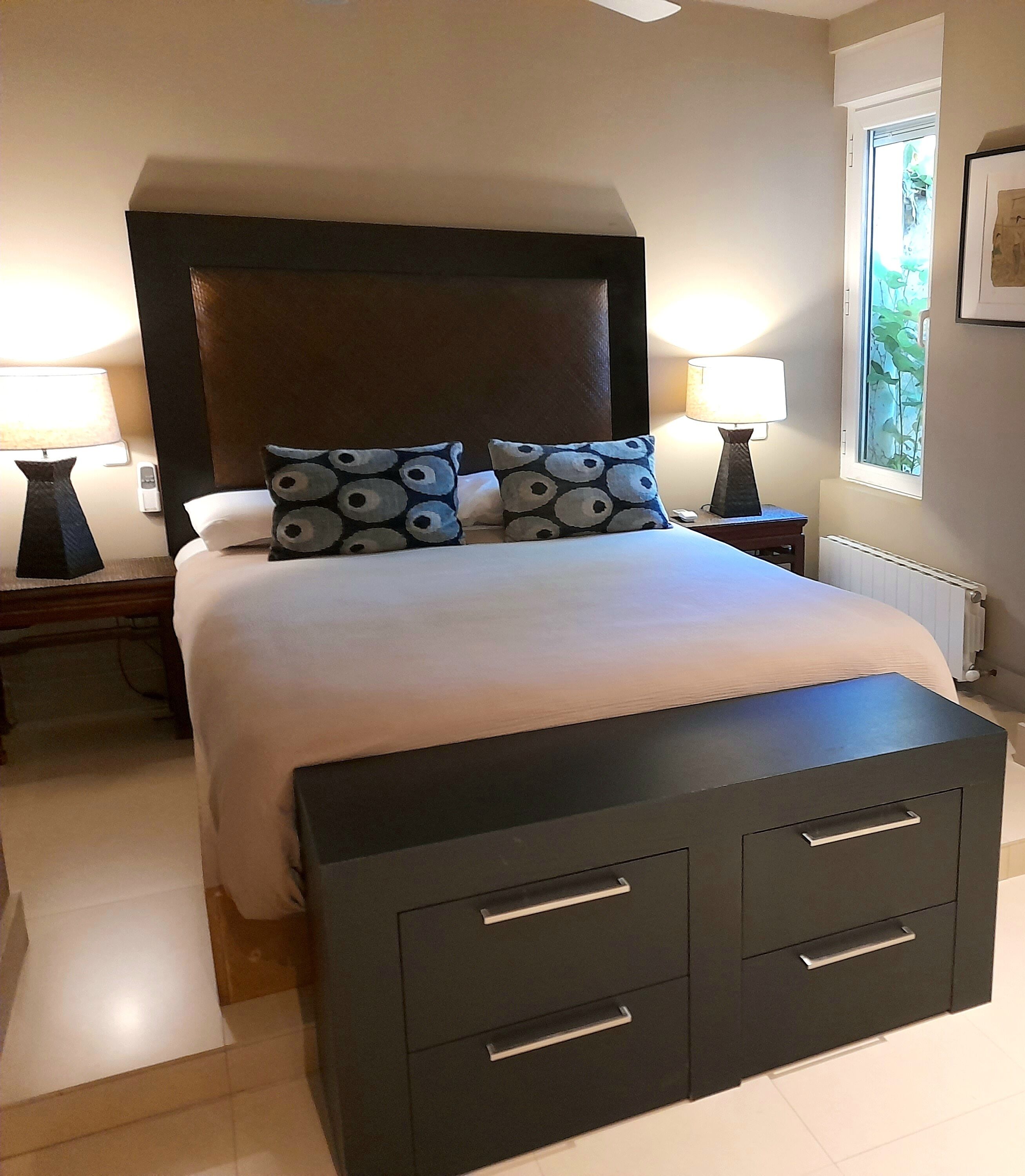 2 dormitorios, escritorio, tabla de planchar con plancha y wifi gratis