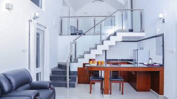 Deluxe Villa, 2 Double Beds, Non Smoking | Individually furnished, desk, laptop workspace