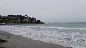 En la playa 