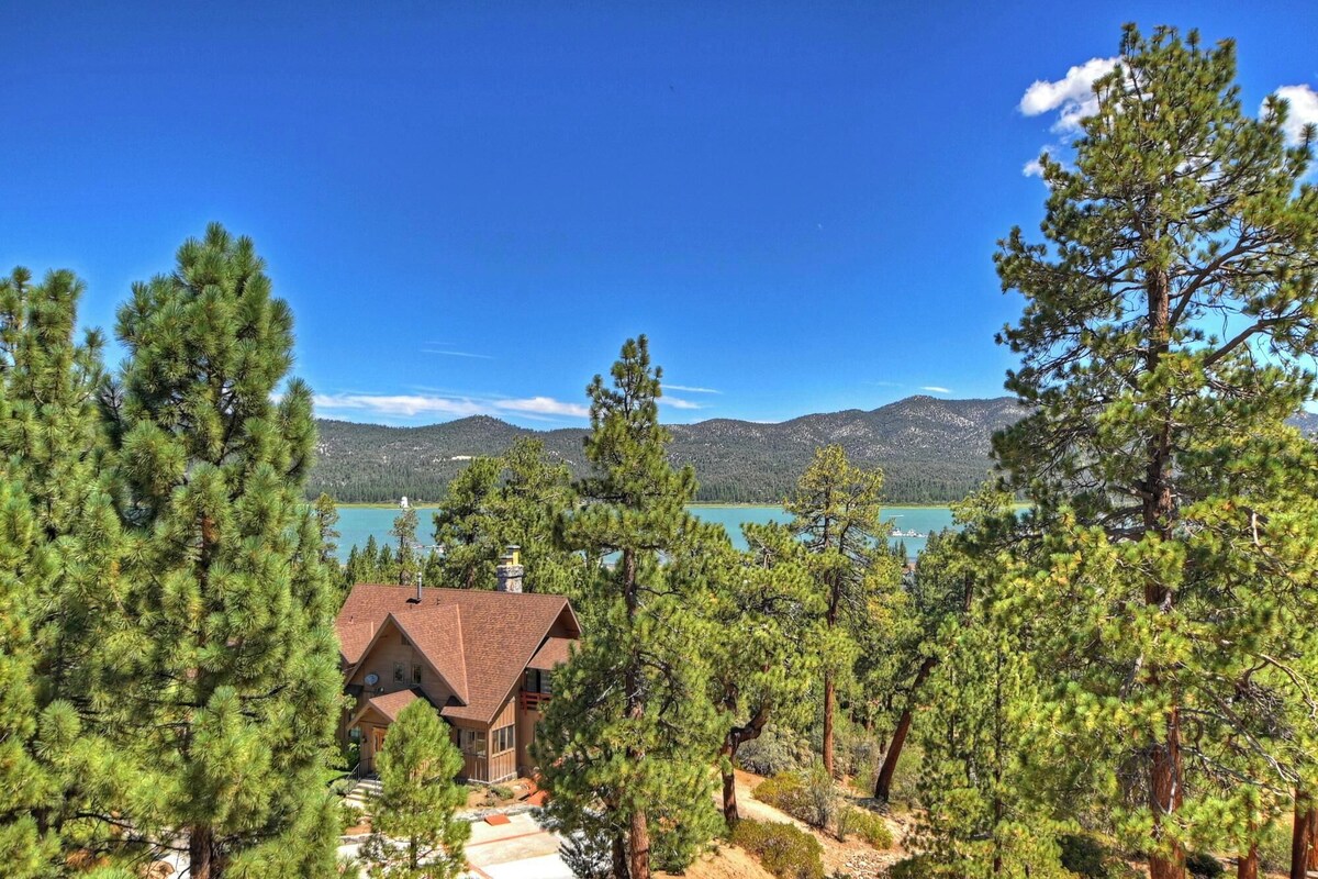 Photo 73 of Mountain Masterpiece by Destination Big Bear : High-End Custom Luxury Estate w/ Panoramic Lake Views! A/C! Game Room! Spa & more!