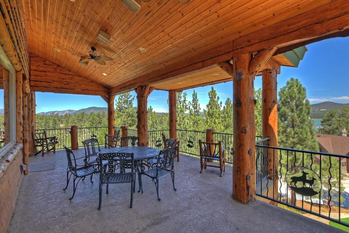 Photo 62 of Mountain Masterpiece by Destination Big Bear : High-End Custom Luxury Estate w/ Panoramic Lake Views! A/C! Game Room! Spa & more!