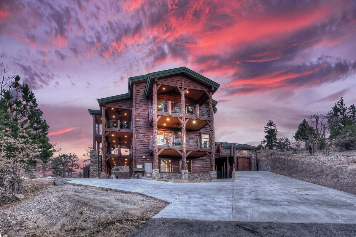 Photo 6 of Mountain Masterpiece by Destination Big Bear : High-End Custom Luxury Estate w/ Panoramic Lake Views! A/C! Game Room! Spa & more!