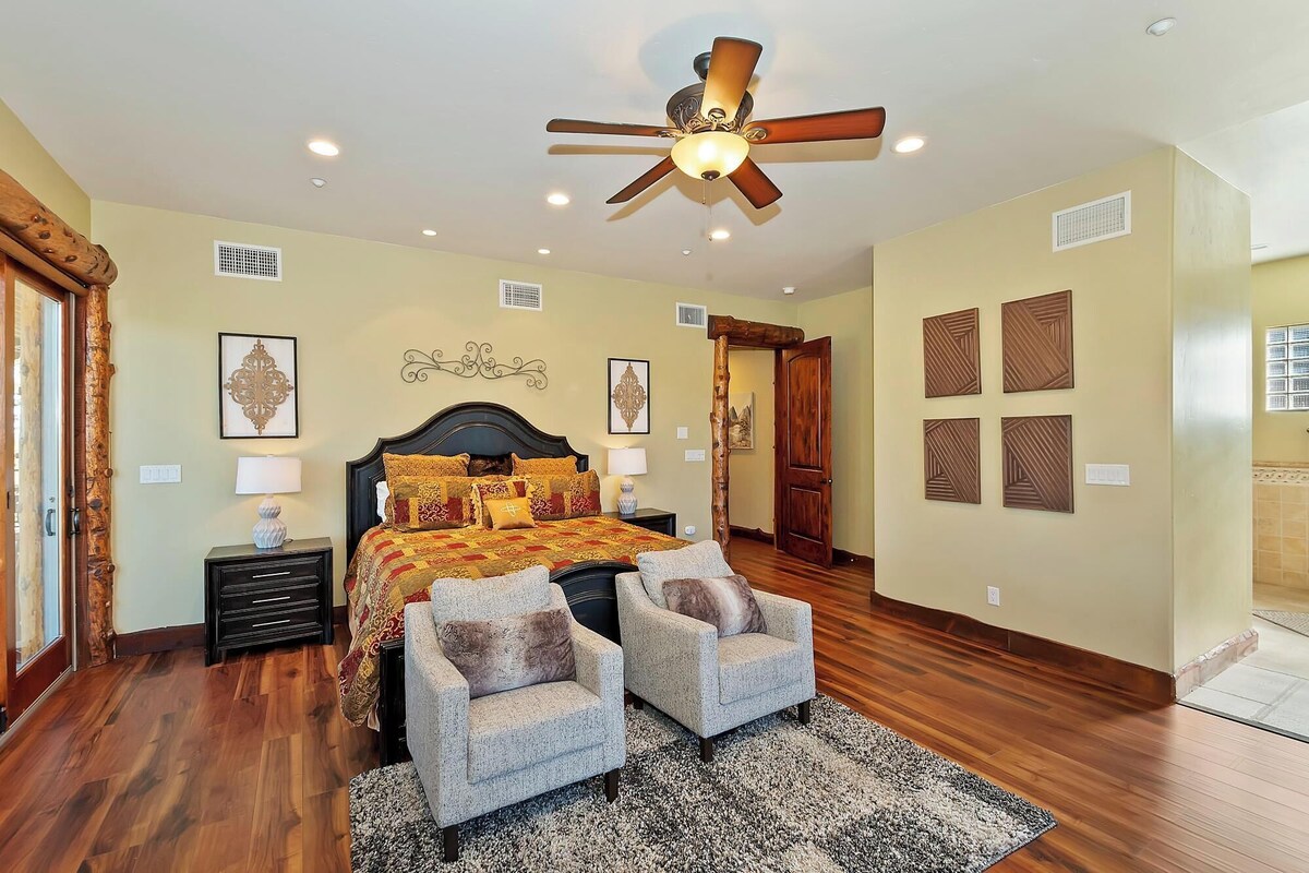 Photo 28 of Mountain Masterpiece by Destination Big Bear : High-End Custom Luxury Estate w/ Panoramic Lake Views! A/C! Game Room! Spa & more!