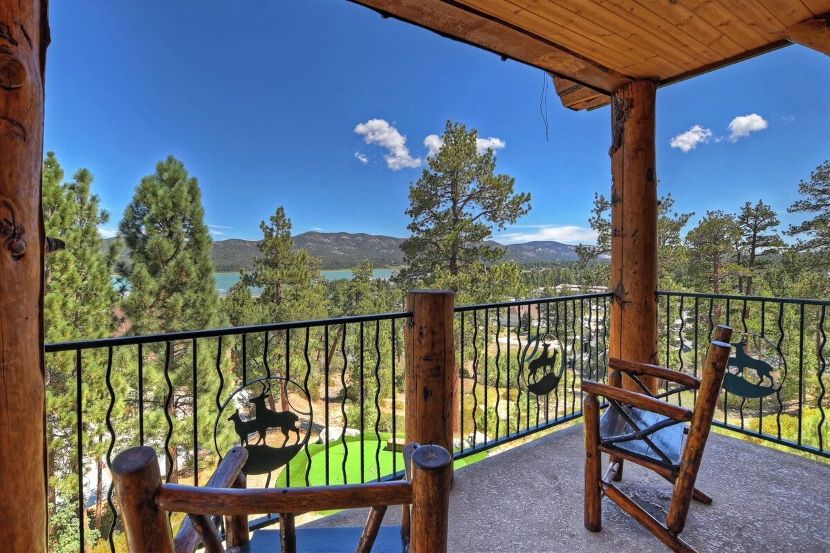 Photo 65 of Mountain Masterpiece by Destination Big Bear : High-End Custom Luxury Estate w/ Panoramic Lake Views! A/C! Game Room! Spa & more!