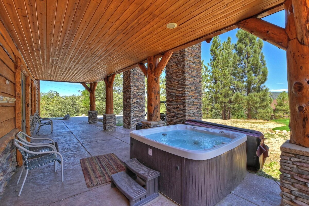 Photo 83 of Mountain Masterpiece by Destination Big Bear : High-End Custom Luxury Estate w/ Panoramic Lake Views! A/C! Game Room! Spa & more!