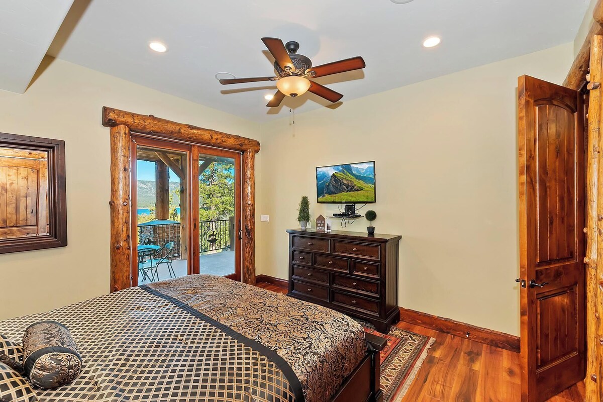 Photo 57 of Mountain Masterpiece by Destination Big Bear : High-End Custom Luxury Estate w/ Panoramic Lake Views! A/C! Game Room! Spa & more!