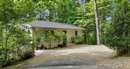 Cozy Yet Modern Cottage. Pet Friendly. 1.3 Miles to Town. Mountain Views.