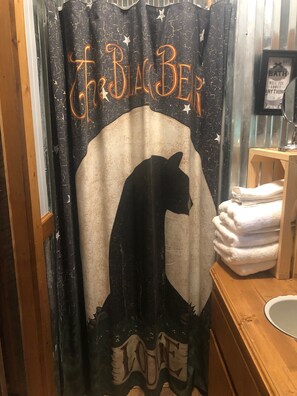 Interior detail - Fred's bungalow: a cabin (Flat Rock)