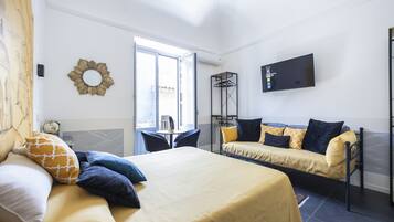 Suite Luxury | 2 camere, lenzuola Frette, biancheria da letto di alta qualità