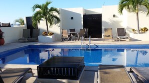 Alberca al aire libre 