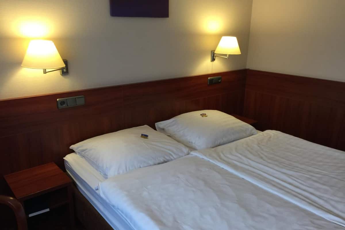 desk, iron/ironing board, free wifi, bed sheets