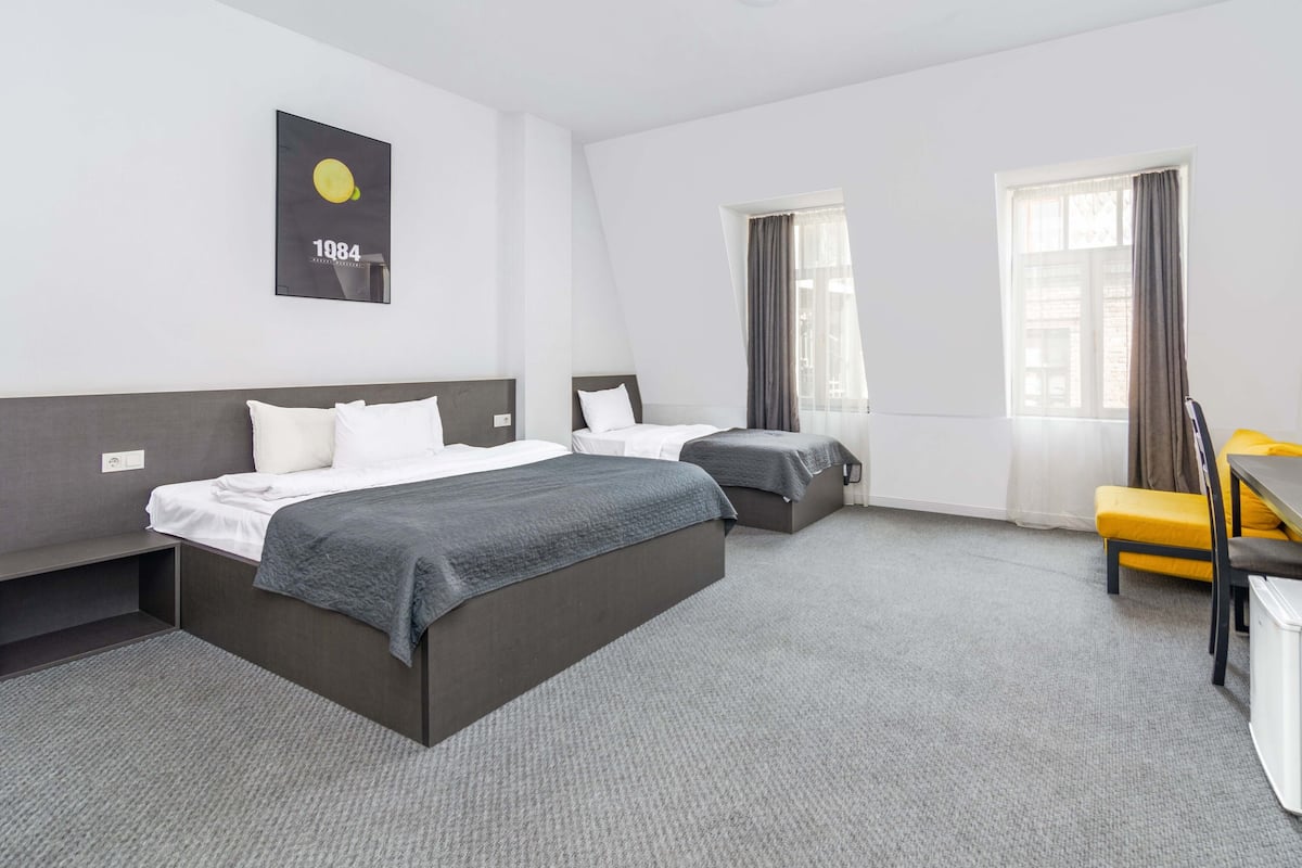 Family Room | In-room safe, soundproofing, iron/ironing board (on request)