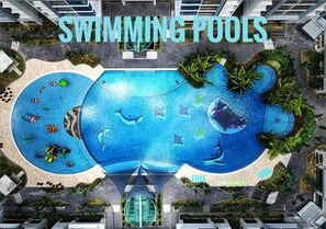 Alberca al aire libre 