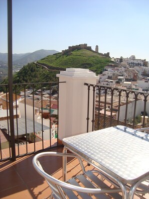 Balcony view - Hostal Durán (Álora)