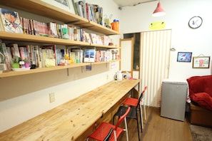 Zona de estar del vestíbulo