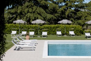 Seasonal outdoor pool