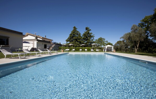 Seasonal outdoor pool