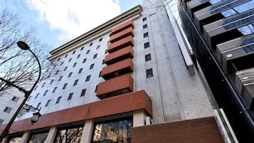 Voorkant van accommodatie