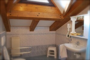 Shower, rainfall showerhead, bidet