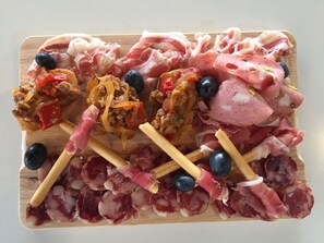 Mittagessen und Abendessen, italienische Küche