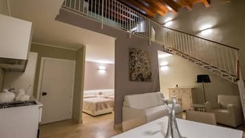 Superior Suite, Pool Access, Garden View | Private kitchen