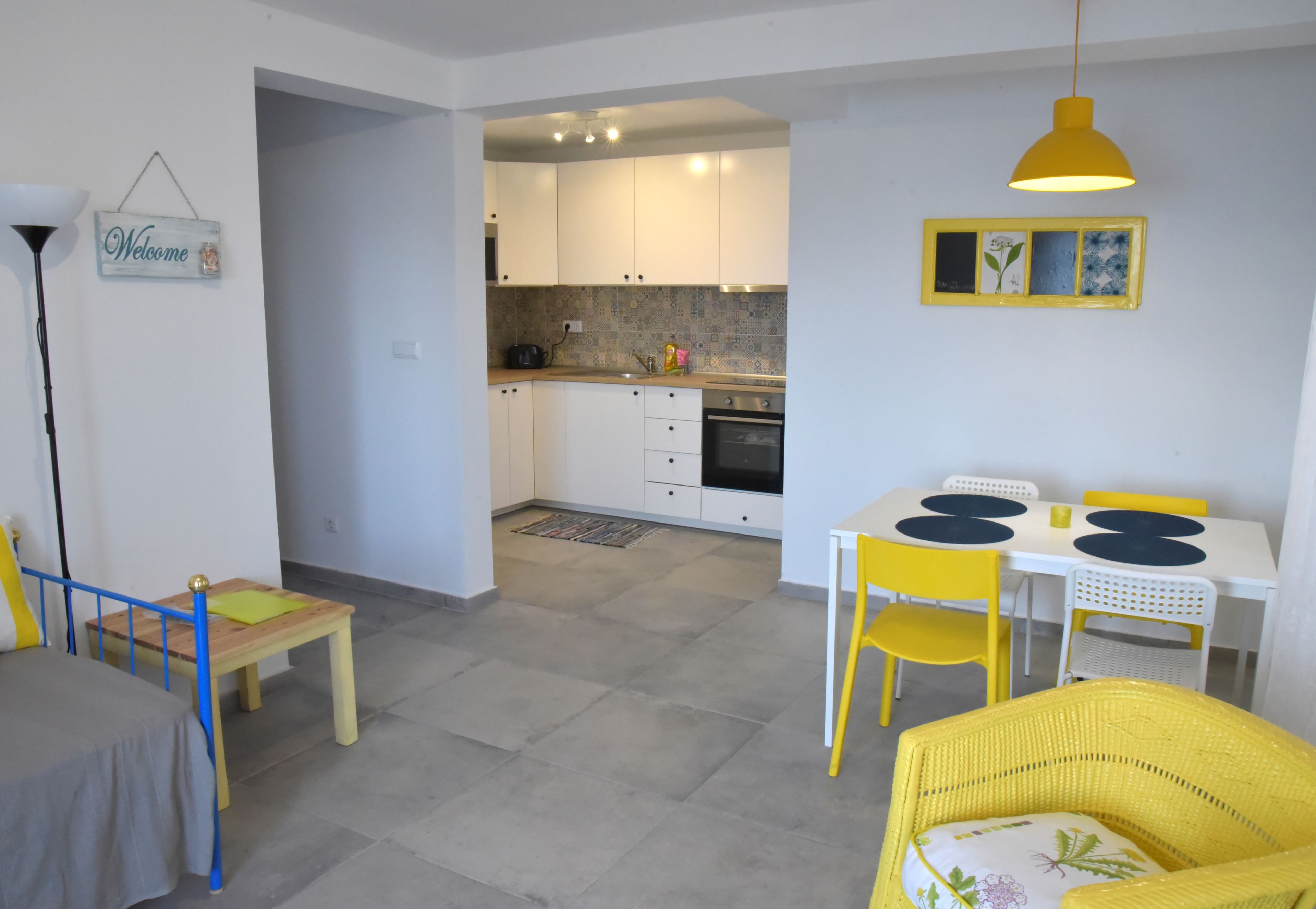 Appartement, 1 slaapkamer, terras, uitzicht op oceaan (3) | Woonkamer | Een flatscreentelevisie