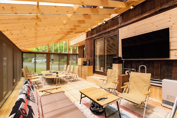 Småhus – deluxe, terrasse (3LDK - Pet friendly) | Terrasse/patio