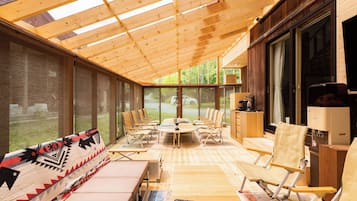Cottage Deluxe, hiên (3LDK - Pet friendly) | Hiên