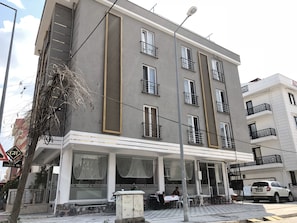 Fassade der Unterkunft