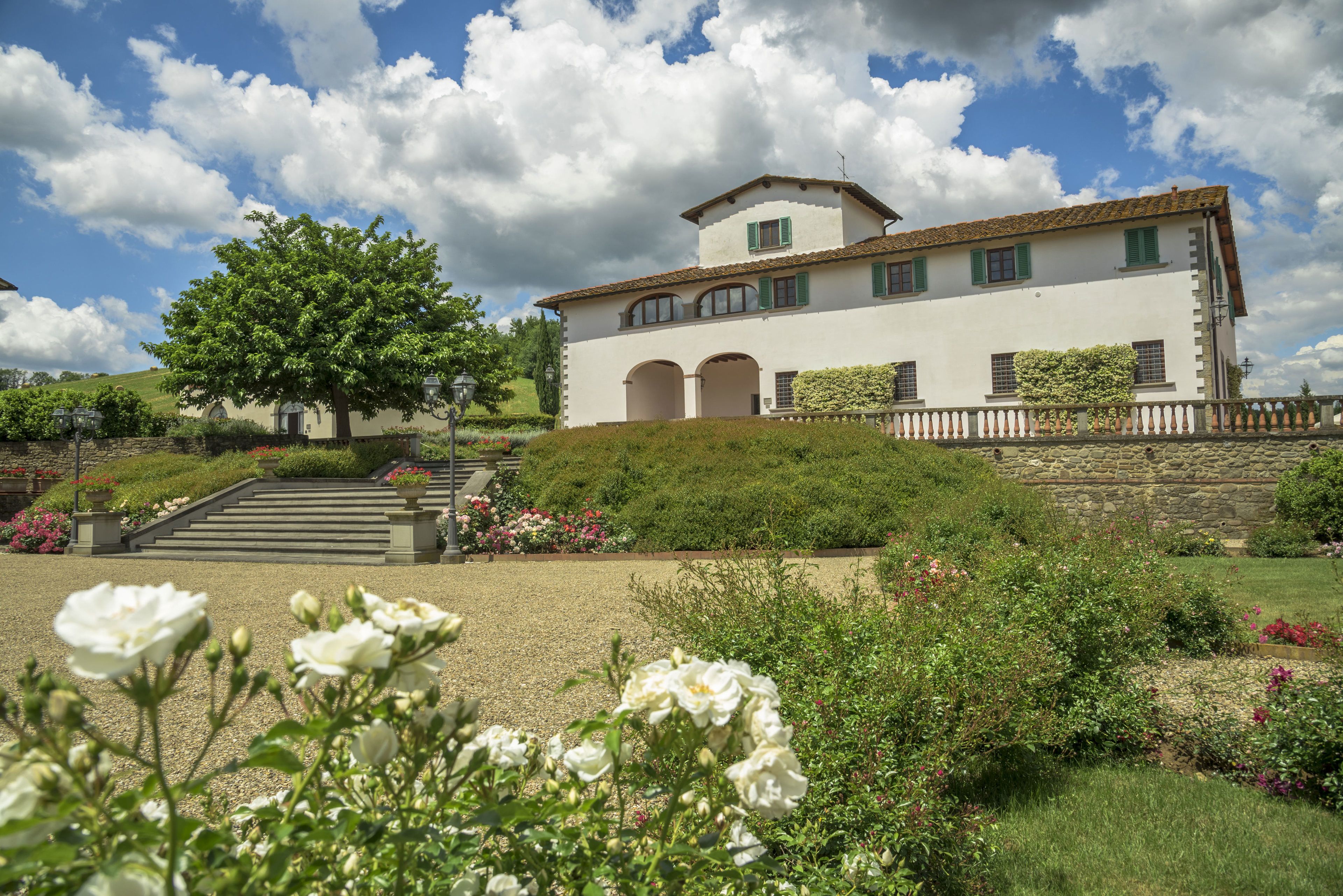 Facciata della struttura