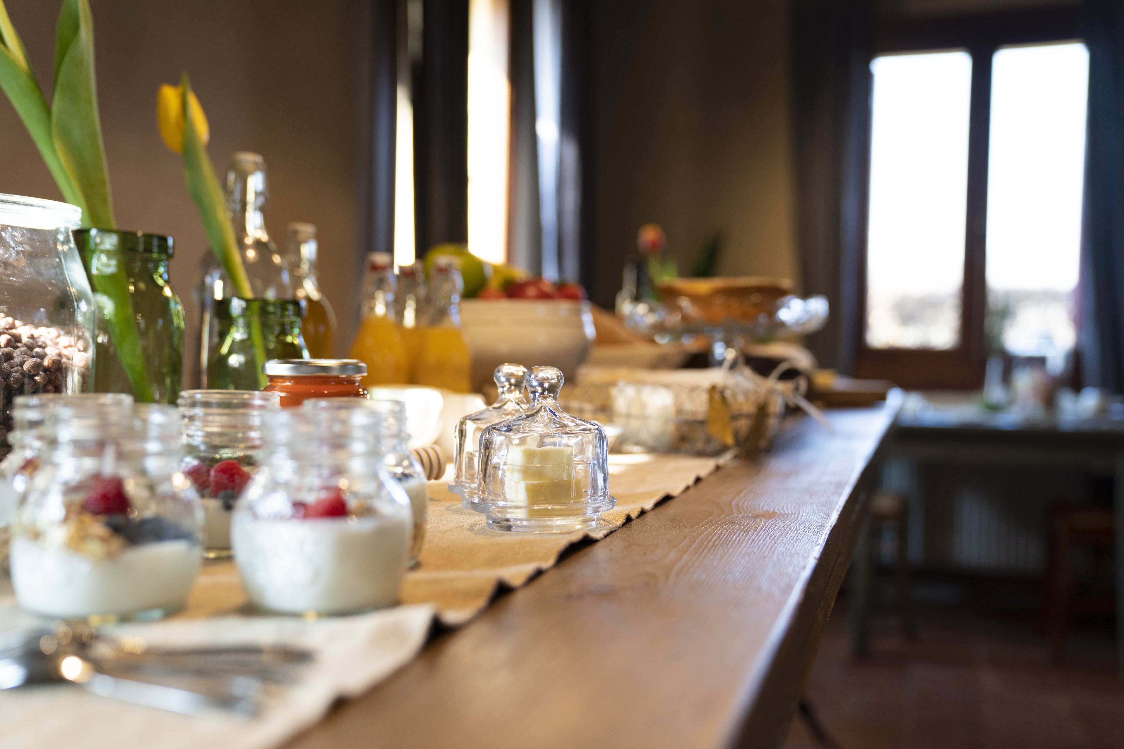 Colazione a buffet inclusa, servita tutte le mattine 