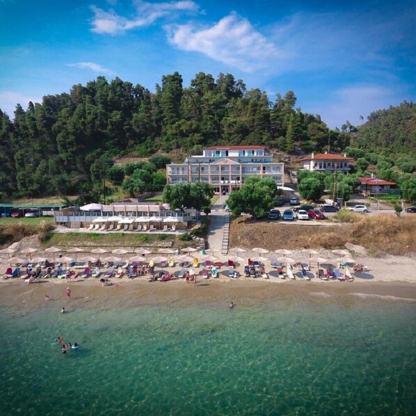 Aerial view - Crown Hotel (Kassandra)