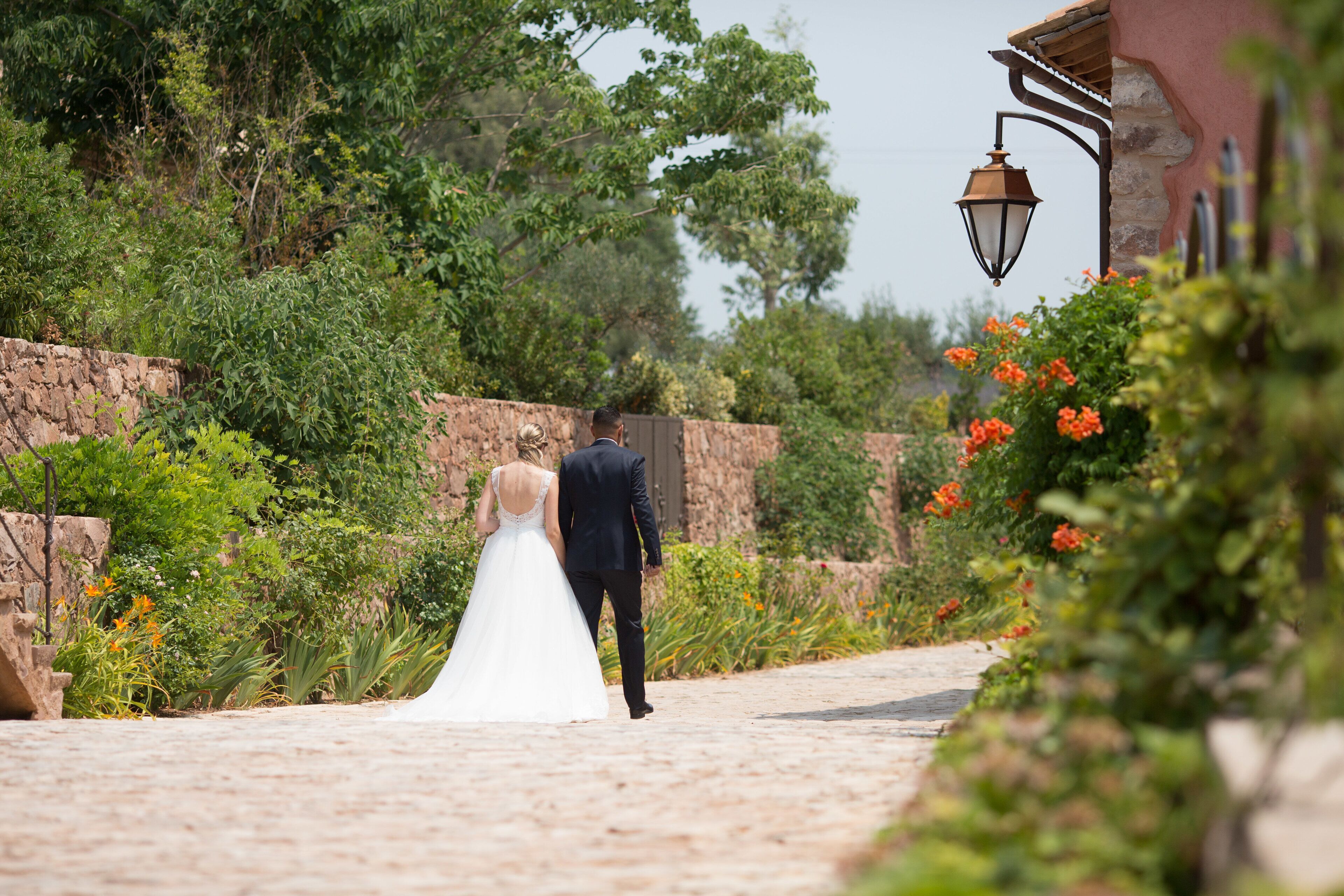Espace mariage en plein air