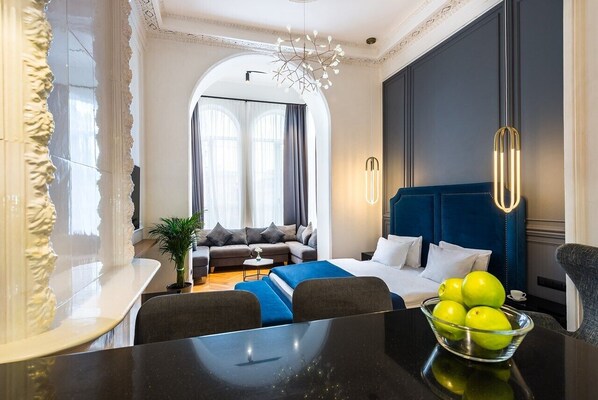 Appartement Deluxe (7) | Chambres insonorisées, fer et planche à repasser, Wi-Fi gratuit