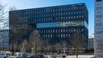 Voorkant van accommodatie