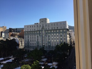 Blick von der Unterkunft